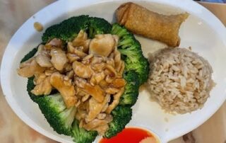 chicken and broccoli